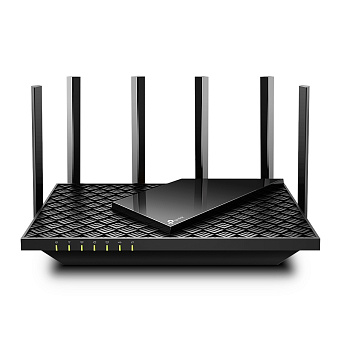 Wi-Fi роутер TP-Link Archer AX73 AX5400, 5 ГГц, 1000 Мбит/с, USB, черный
