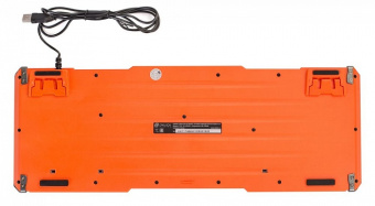 Клавиатура проводная Oklick 717G LED DEATH GAMER Rainbow Led черный