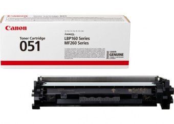 Картридж лазерный Canon 051 для Canon LBP162dw, черный