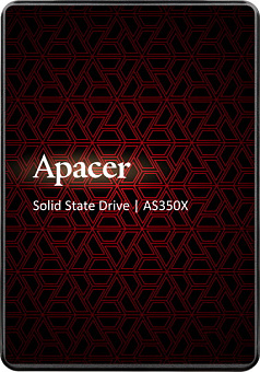 Накопитель SSD SATA 256Gb Apacer AS350X (TLC, 560/540 Мбайт/сек)