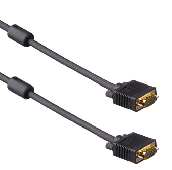 Кабель соединительный VGA (m) < - > VGA (m)  3.0м экран, феррит.кольца