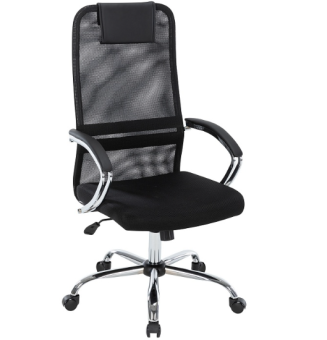 Кресло Chairman CH612 сhrome черный