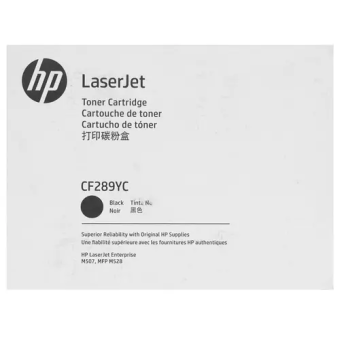Картридж лазерный HP 89YС (CF289YC) для HP M507/M528, 20000 стр. черный (Белая упаковка)