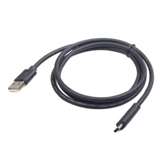 Кабель USB-A < - > USB-C, 1.0м, Cablexpert Black