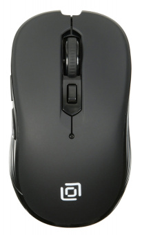 Мышь беспроводная Оклик 610MWC  USB/USB-C черный