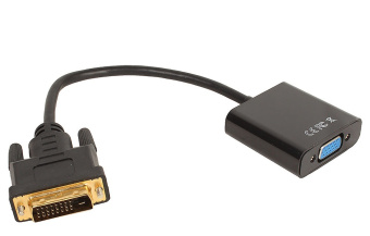 Кабель-переходник DVI-D (m) < - > VGA (f), Telecom TA491