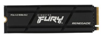 Накопитель SSD M.2 4Tb Kingston Fury Renegade (PCI-E 4.0 x4, 7300/7000 Мбайт/сек, 4000 TBW)