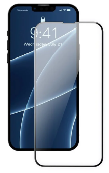 Защитное стекло для смартфона Apple iPhone 13 Pro Max 6.7" Gurdini 3D Premium Glass черное