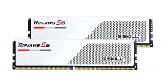 Модуль памяти DDR5 32Gb 6000MHz G.SKILL RIPJAWS S5 White (Kit of 2)