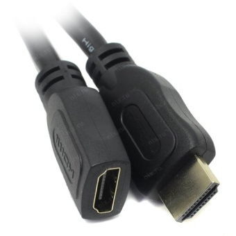 Кабель соединительный HDMI (m) < - > HDMI (f)  2.0м, ver 2.0, Telecom, фильтр, удлинительный