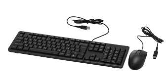 Комплект проводной (клавиатура+мышь) A4Tech KR-3330  Black