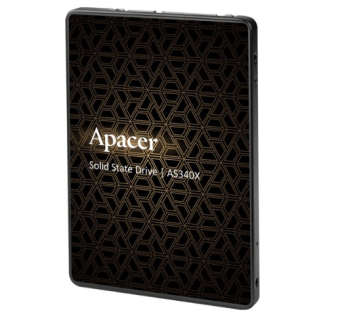 Накопитель SSD SATA 120Gb Apacer AS340X (TLC, 550/500 Мбайт/сек)