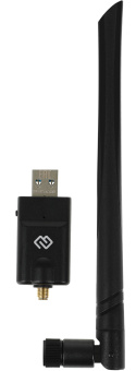 Сетевая карта USB3.0 Digma DWA-BT5-AC1300E AC1300 WiFi + Bluetooth, 1 антенна