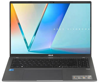 Ноутбук ASUS VivoBook S14 S3407CA-LY097 Ultra 5 225H/16G/512 SSD/Intel HD/14"WUGA/DOS/Grey (серый)
