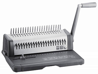 Брошюровщик Deli E3873 (A4, перфорирует 18л, сшивает 425л, отверстие 3*8мм)