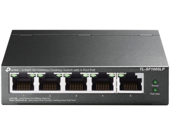 Коммутатор 5 port TP-Link TL-SF1005LP 100 Мбит/сек 4*PoE