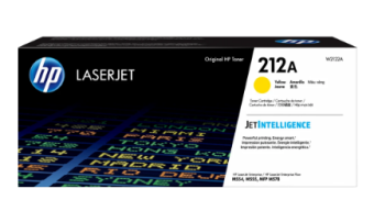 Картридж лазерный HP 212A (W2122A) для HP CLJ Enterprise M554/M555 желтый