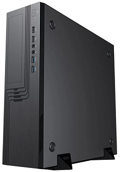 Корпус INWIN Powerman EL555BK (Miditower, 2*USB2.0, 2*USB3.0, 300W, mATX, чёрный)