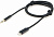 Кабель аудио-видео 3.5Jack (m) < - > Lightning 1.0м, Cablexpert черный