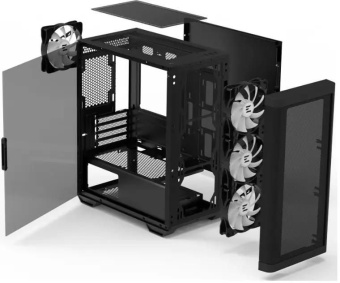 Корпус Zalman M4 FRGB mATX чёрный