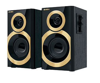 Акустическая система SVEN SPS-619 (2x10W, дерево) gold