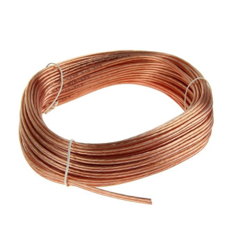 Кабель акустический Cablexpert CC-TC 2x0.75, прозрачный,  20 м, бухта