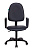 Кресло Бюрократ CH-1300N (эко.кожа, пружинно-винтовой мех. качания, крест. пластик, до 120 кг) Черный