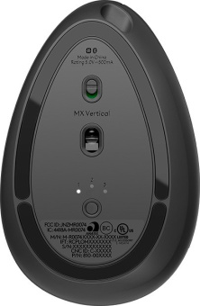Мышь беспроводная Logitech MX Vertical черный (вертикальная)