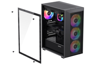 Корпус XASTRA A406 ARGB ATX Black