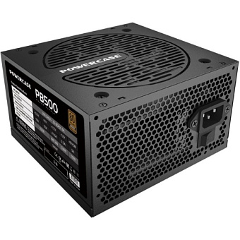 Блок питания 500W Powercase PB500 120mm, APFC, 80 Plus Bronze